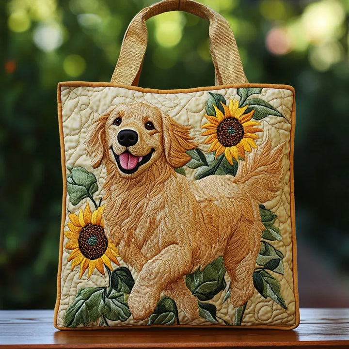 Goudkleurige Fluwelen Tote Bag