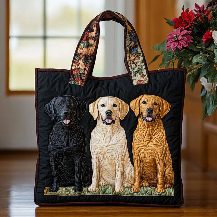 Drie Labradors Tote Bag