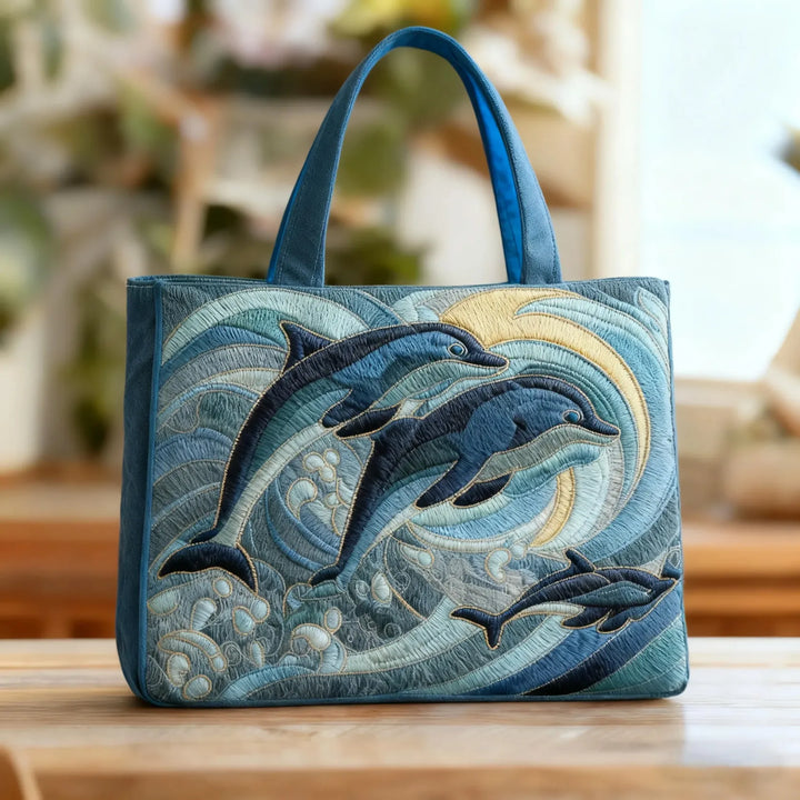 Dolfijn & Oceaan Tote Bag