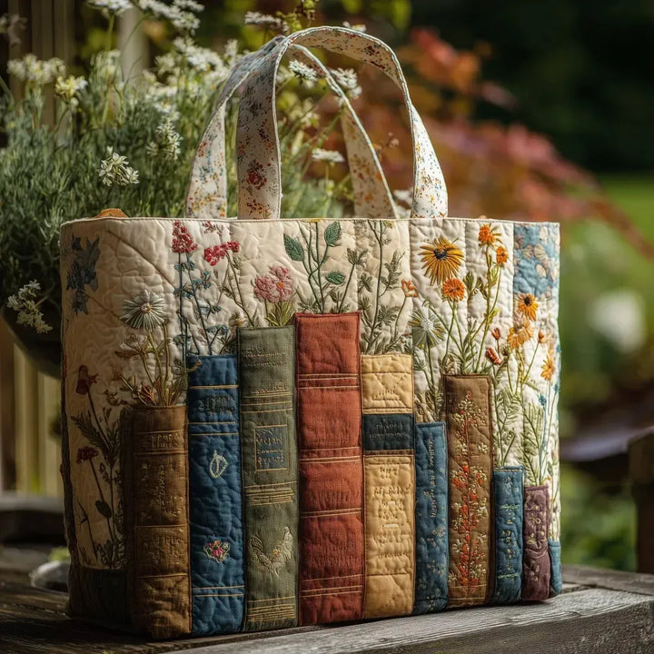Boeken & Bloemen Tote Bag