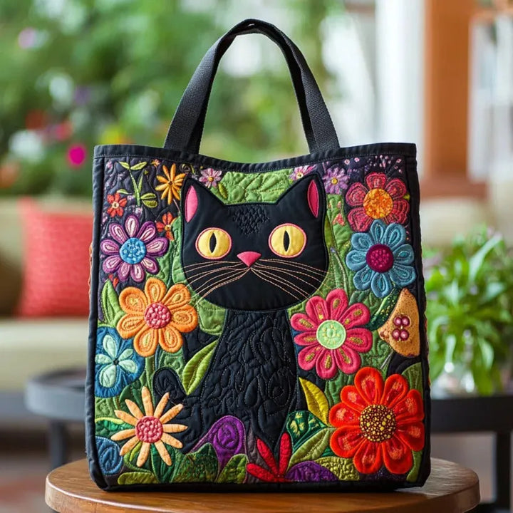 Zwarte Kat Tote Bag