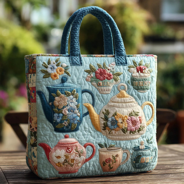 Bloemenpatroon Tote Bag