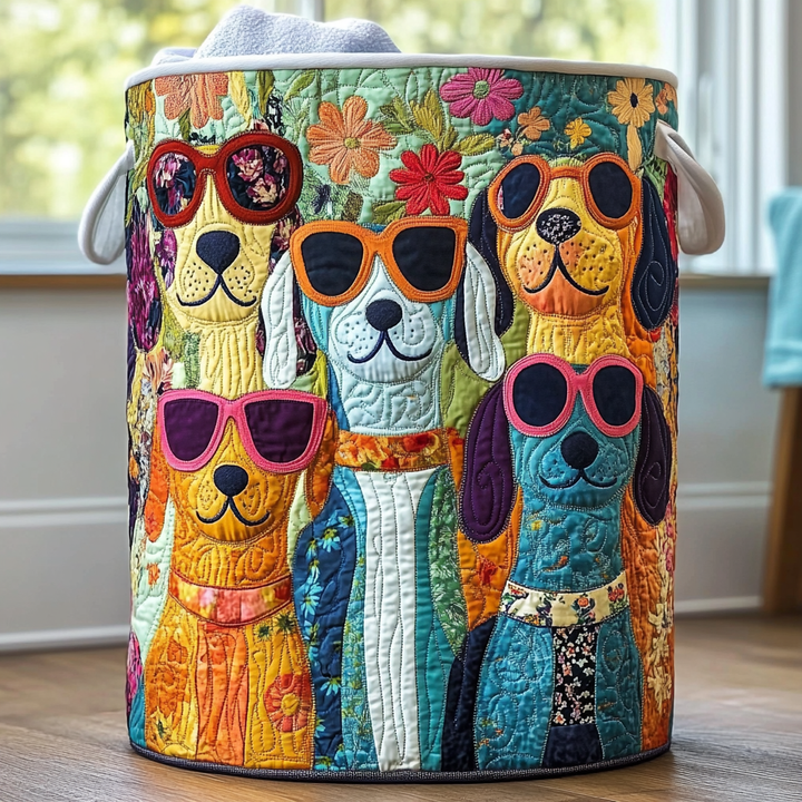 Blije Honden | Handgemaakte Wasmand