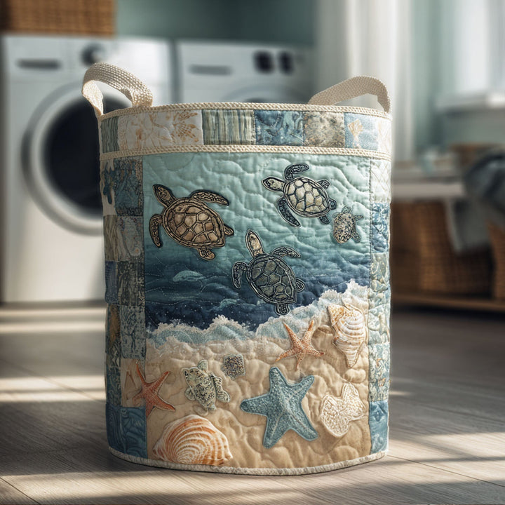 Schildpad - Handgemaakte Wasmand