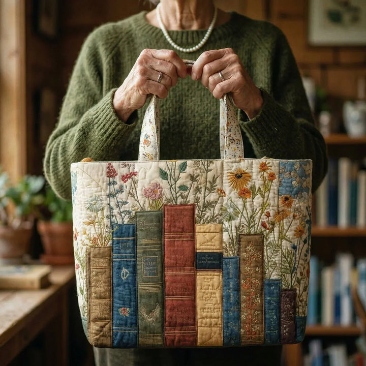Boeken & Bloemen Tote Bag