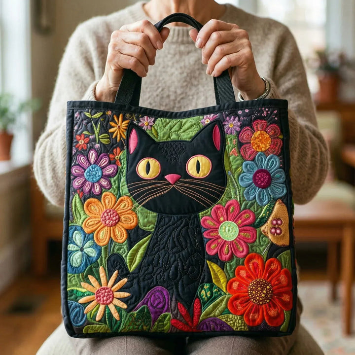 Zwarte Kat Tote Bag