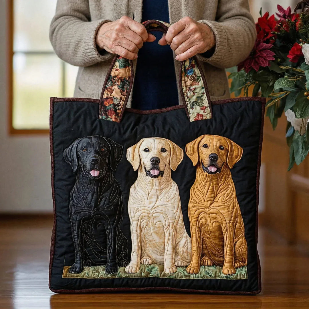 Drie Labradors Tote Bag